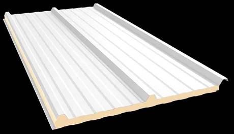 Panel sándwich trapezoidal para techo