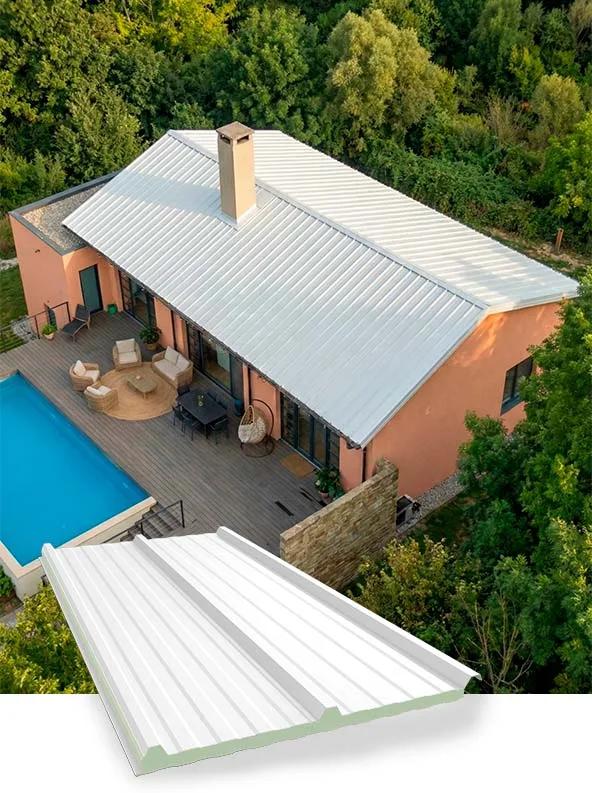 Panel sándwich ECO trapezoidal